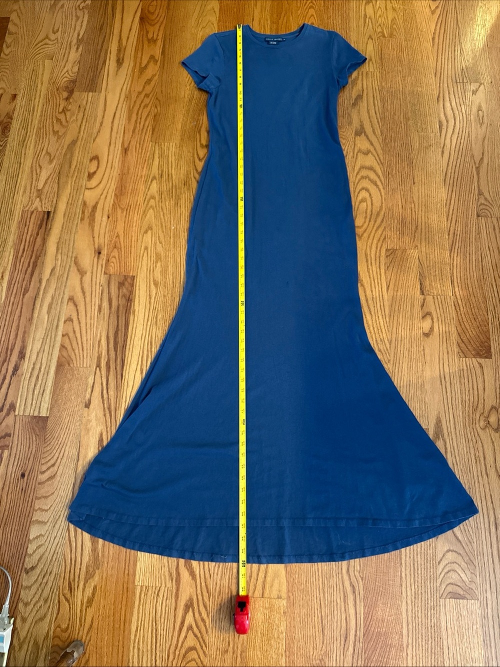 Ralph Lauren Short-Sleeve Maxi Dress in Royal Blue - Picture 6 of 9